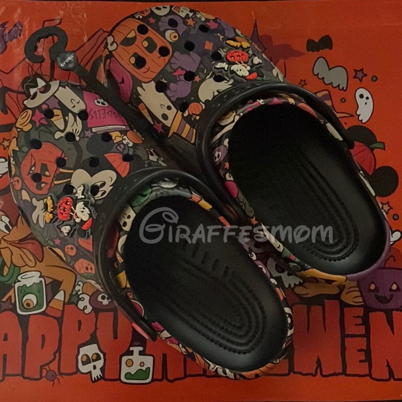 Disney Halloween Mickey and Minnie Crocs 🎃 👻 - Picture 1 of 3